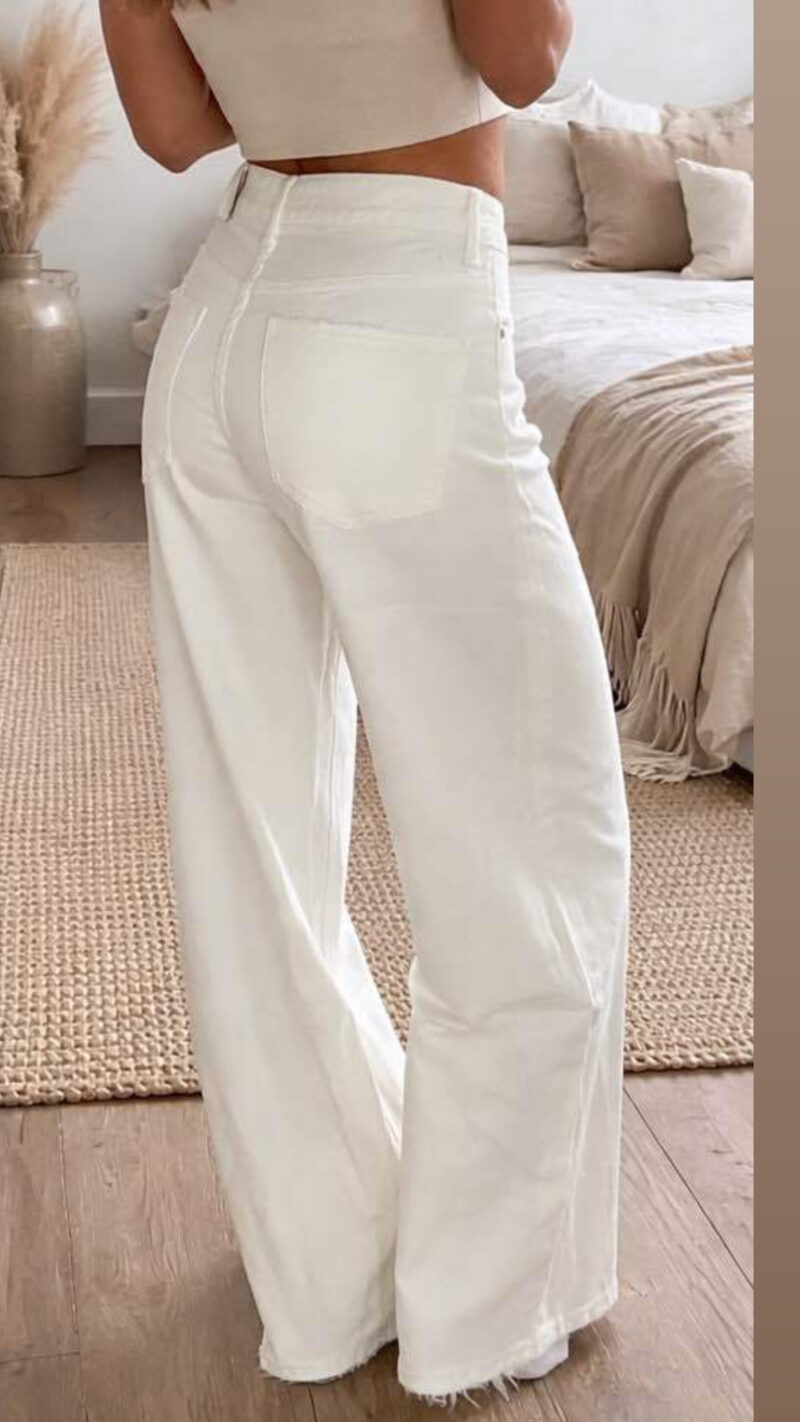 jeans wide leg straight couture oblique qh blanc 02