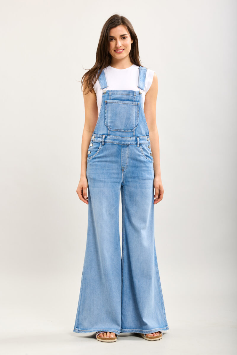 salopette en jeans bleu 01