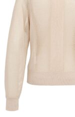 Pull en maille filer, manches raglan - YAYA - Cloud Creme White (10)