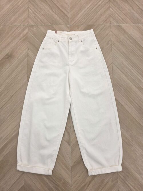 Jeans ballon - RD - blanc