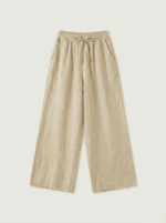 Pantalon en lin - Beige sable