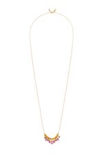 Collier - Kharmari - Dori - Couleurs au Choix (Rose 001) (2)