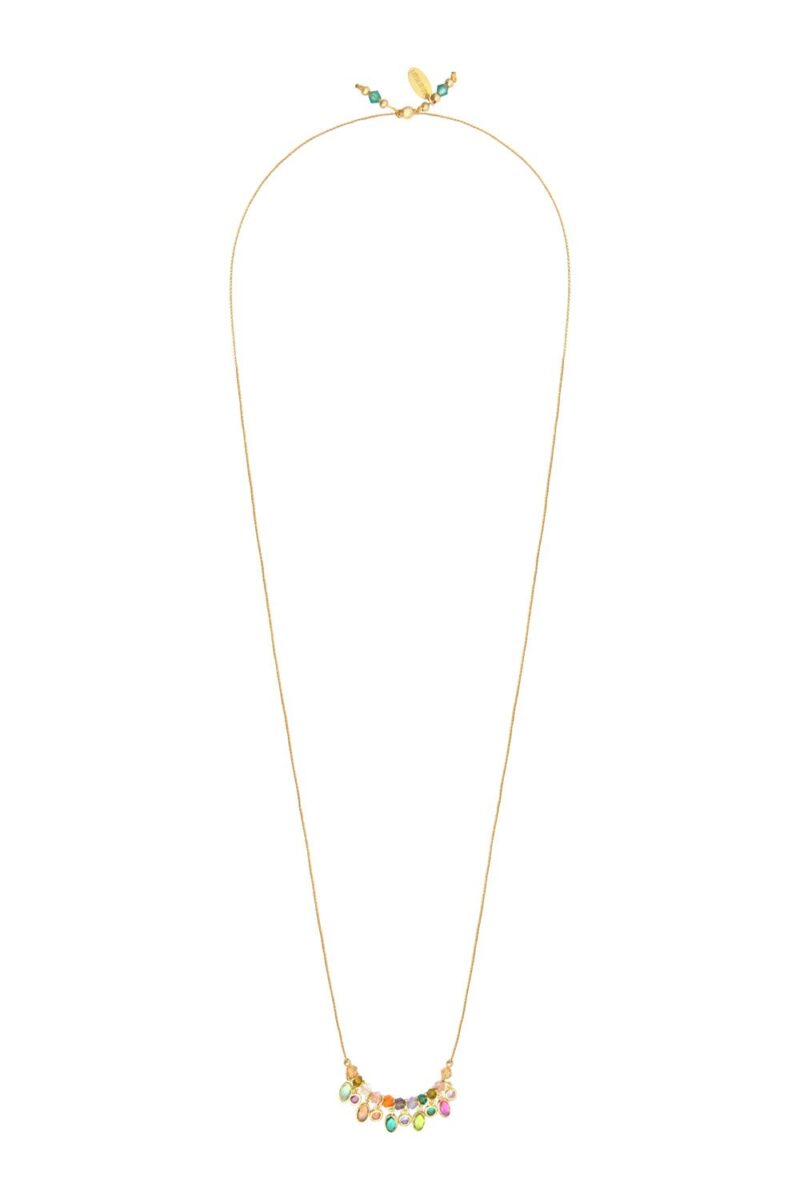 Collier - Kharmari - Dori - Couleurs au Choix (Rose 001) (3)
