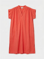 Robe en voile de coton sans manche - Gigi - Corail