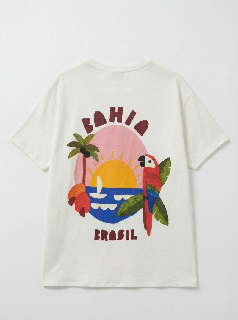 T shirt a manches courtes Bahia Dame 19336 2