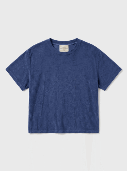 T-shirt éponge - Marine