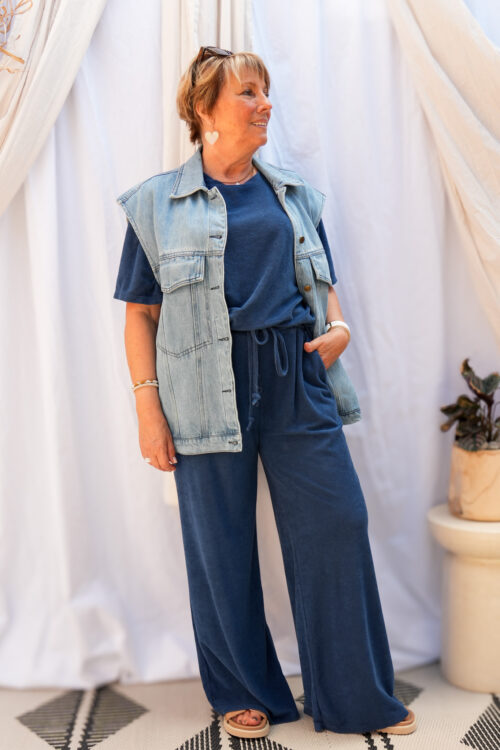 pantalon eponge marine 02