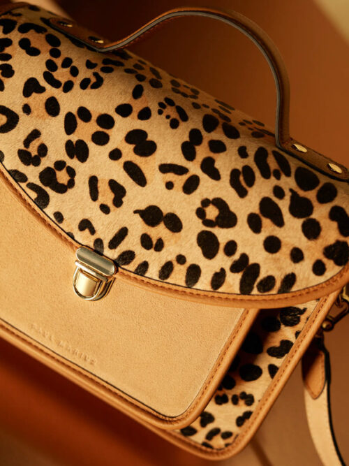 Sac - Paul Marius - Mademoiselle Georges léopard - Beige