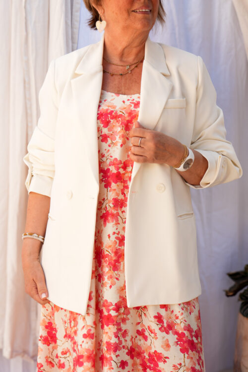 Veste blazer oversize - Beige