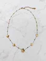 Collier en acier - Rosalia - Doré