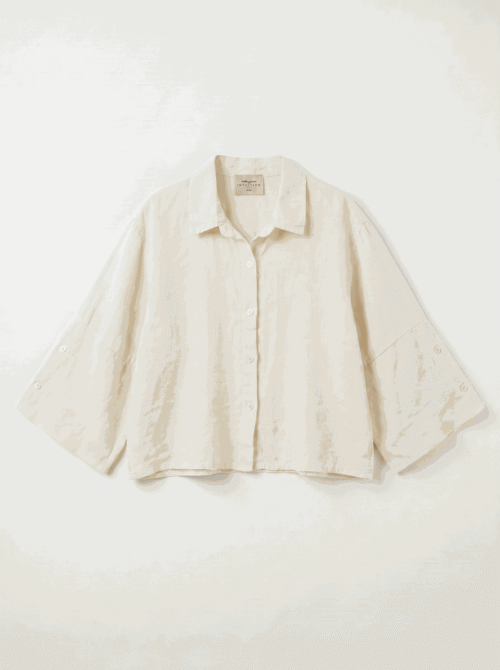 Chemise en lin - Ecru
