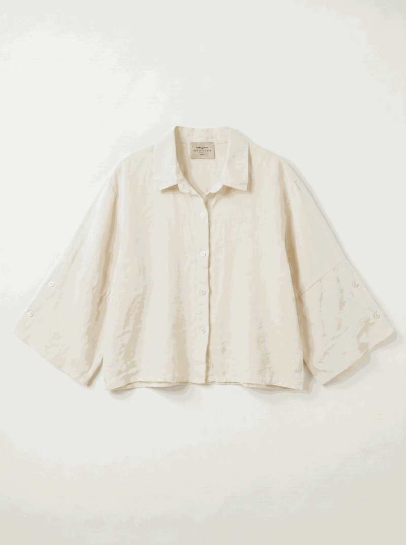 Chemise en lin - Ecru Chemise en lin - Ecru