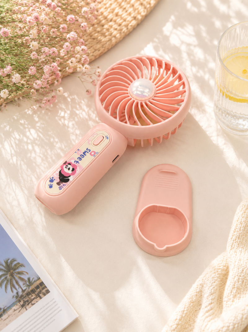 Ventilateur portable - Sweet - Rose Ventilateur portable - Sweet - Rose