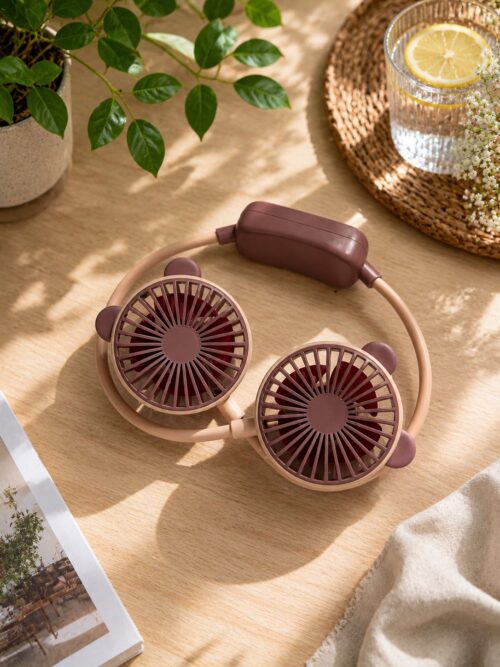 Ventilateur nuque - Violet
