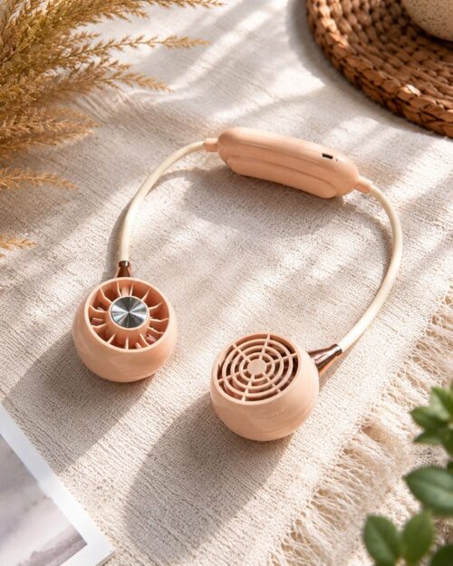 Ventilateur nuque - Rose