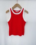 Top sans manche - Rouge Top sans manche - Rouge